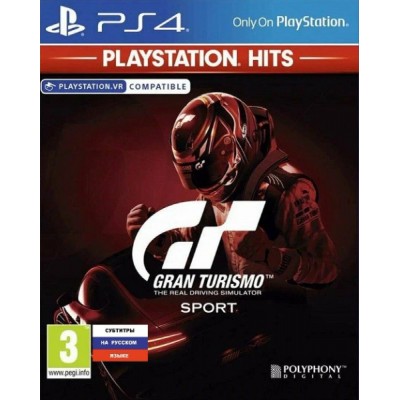 Gran Turismo Sport (поддержка VR) (PlayStation Hits) [PS4, русская версия]